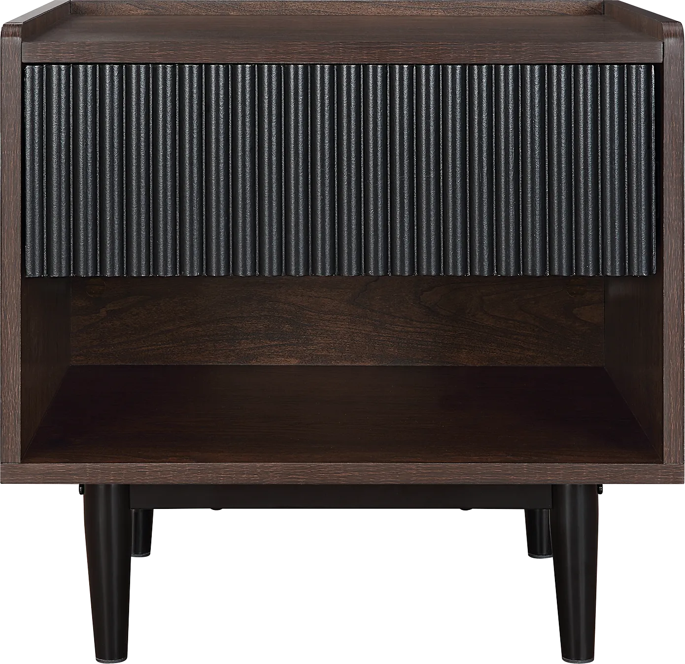 Lindall Black Nightstand - Image 1