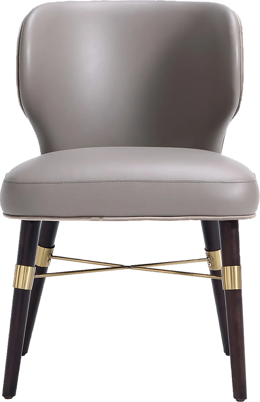 Chalcom Taupe Side Chair - Image 1