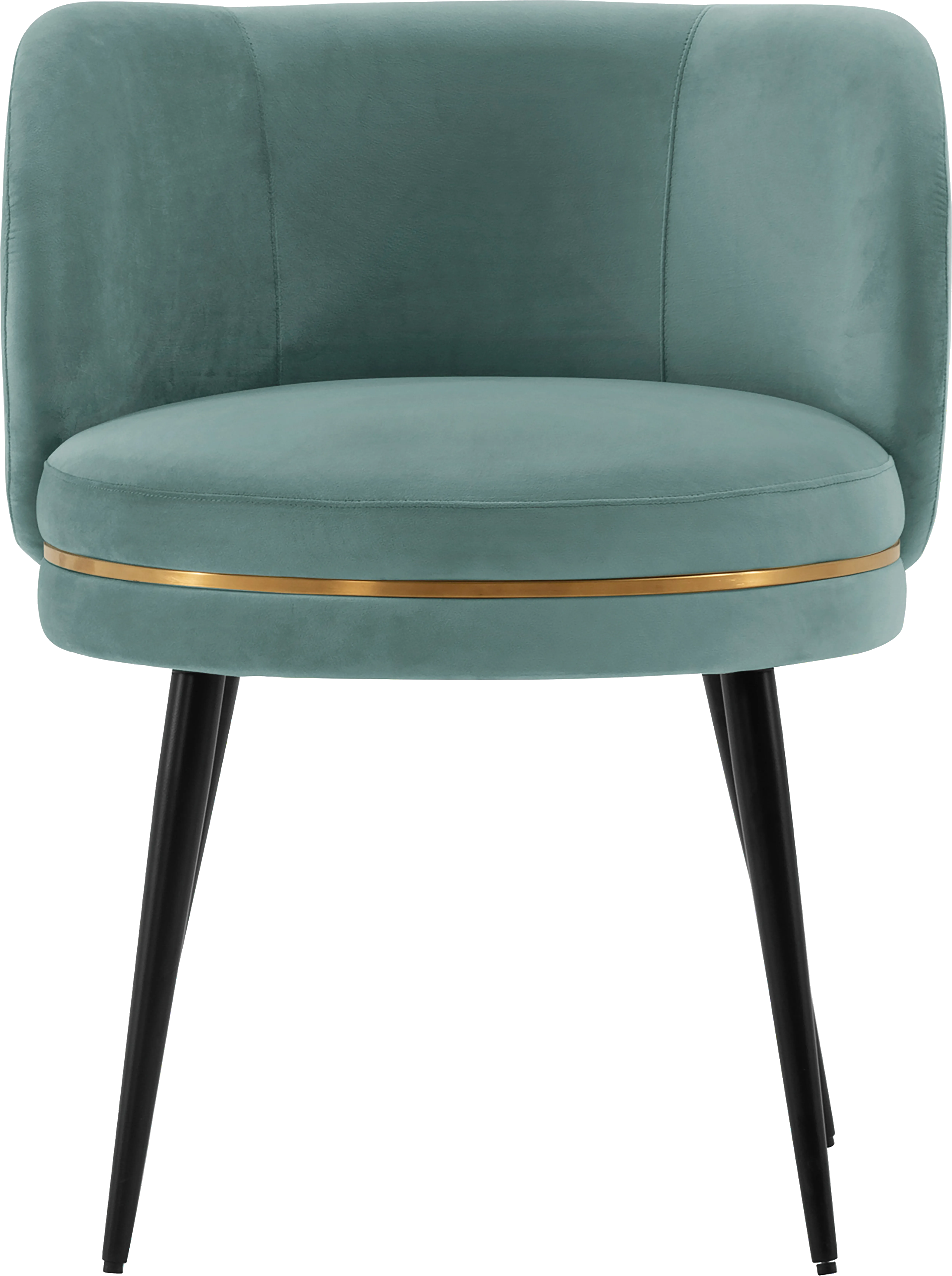 Wilogreen Green Side Chair - Thumbnail - Image 1