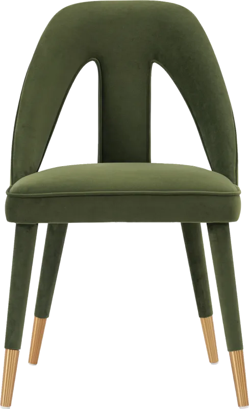 Woronoco Olive Green Side Chair