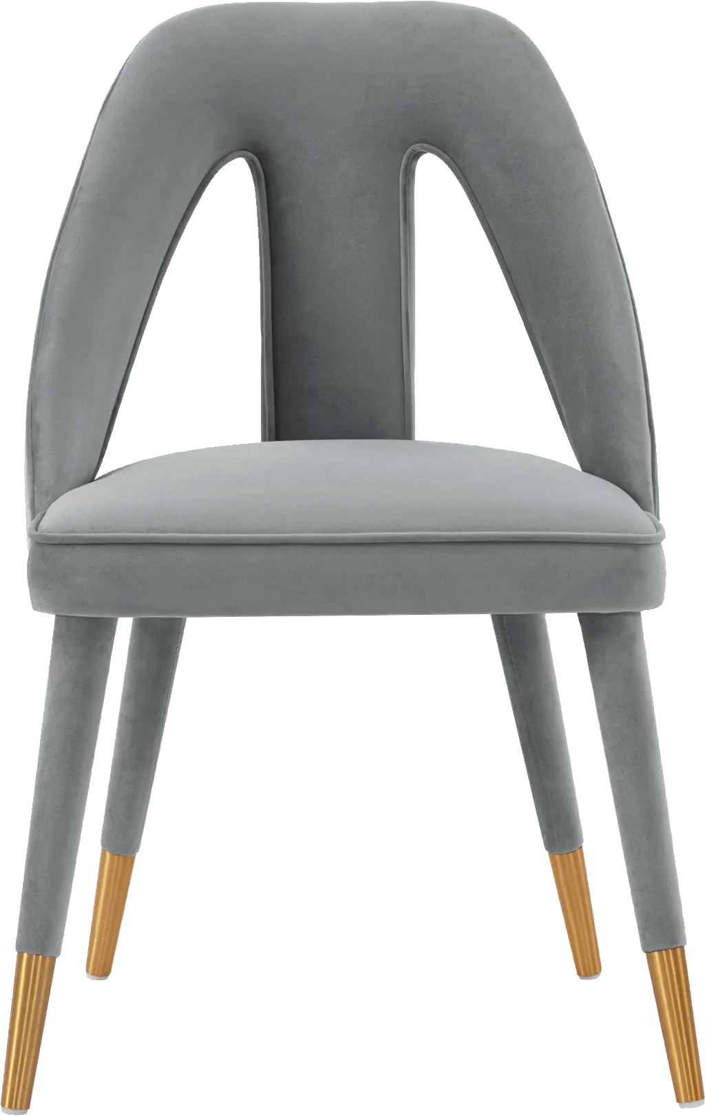 Woronoco Gray Side Chair - Thumbnail - Image 1