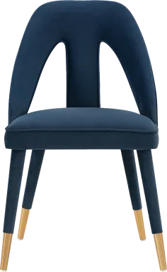 Woronoco Blue Side Chair