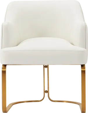 Pegan Cream Arm Chair
