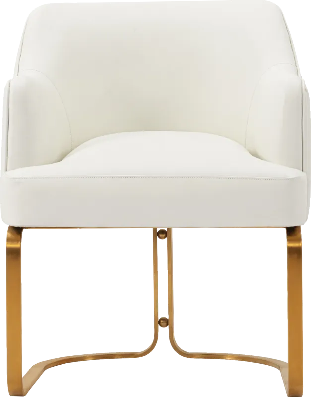 Pegan Cream Arm Chair