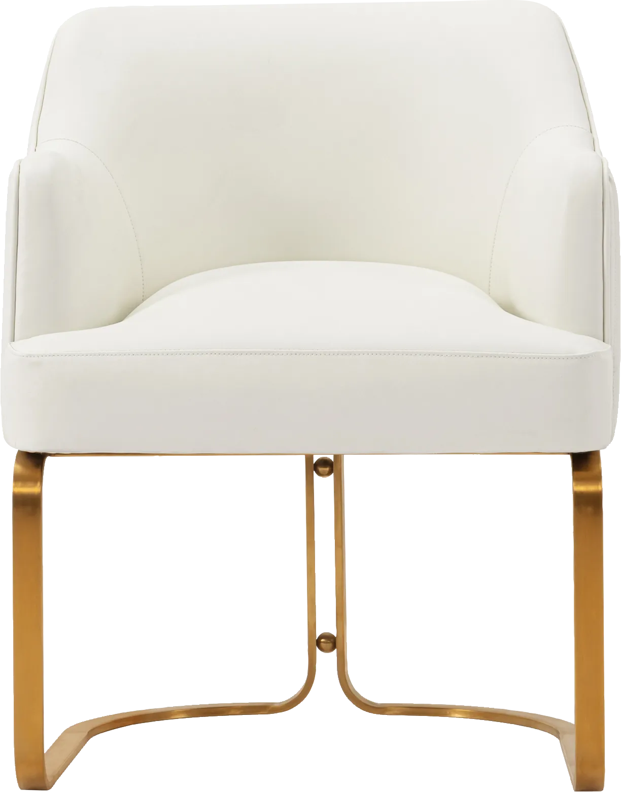 Pegan Cream Arm Chair - Image 1