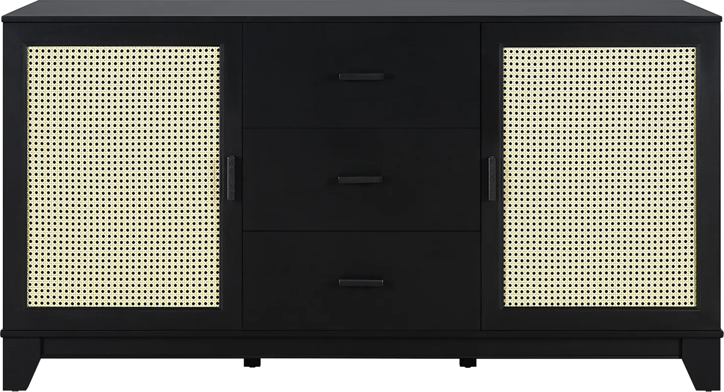 Gansons Black Sideboard
