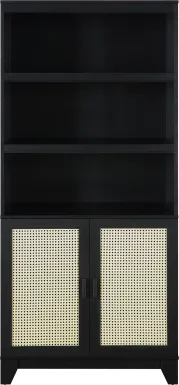 Gansons Black Bookcase