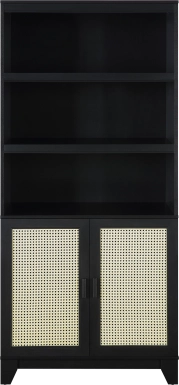 Gansons Black Bookcase