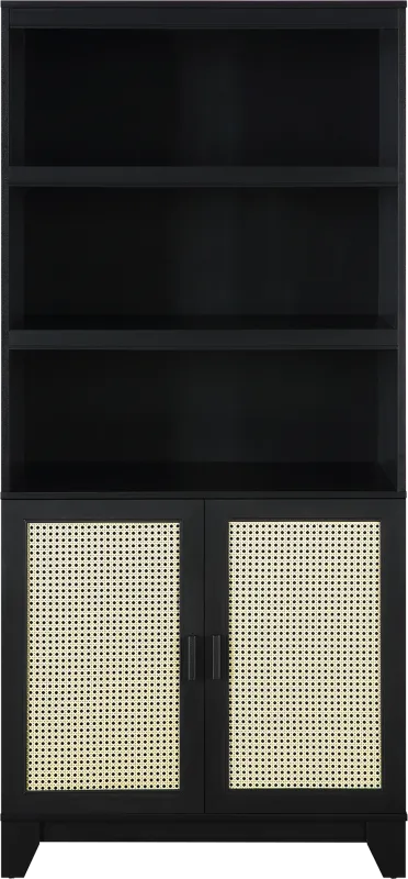 Gansons Black Bookcase