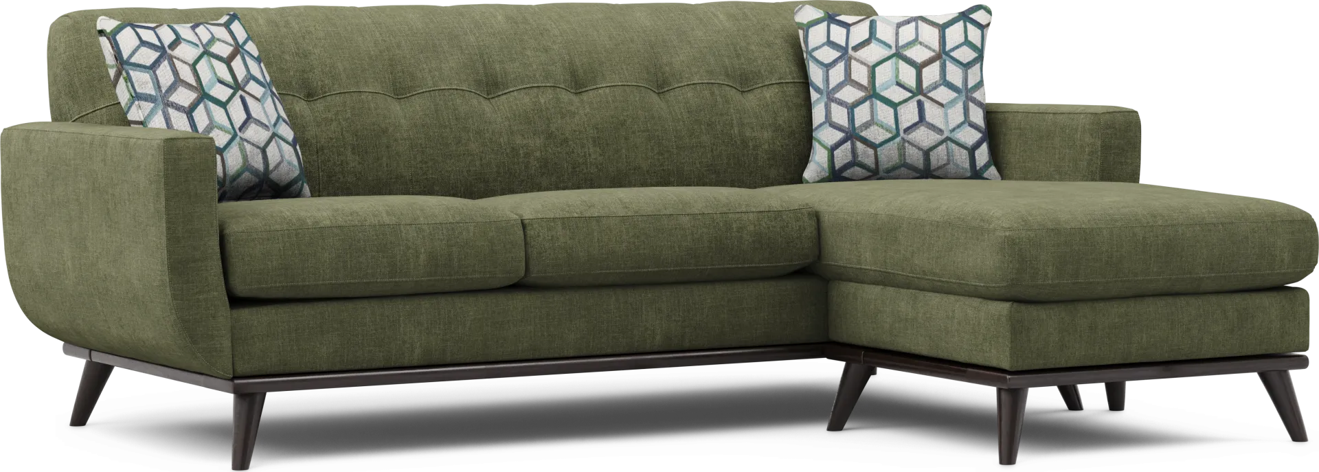 East Side Avocado 5 Pc Sectional Living Room - Image 2