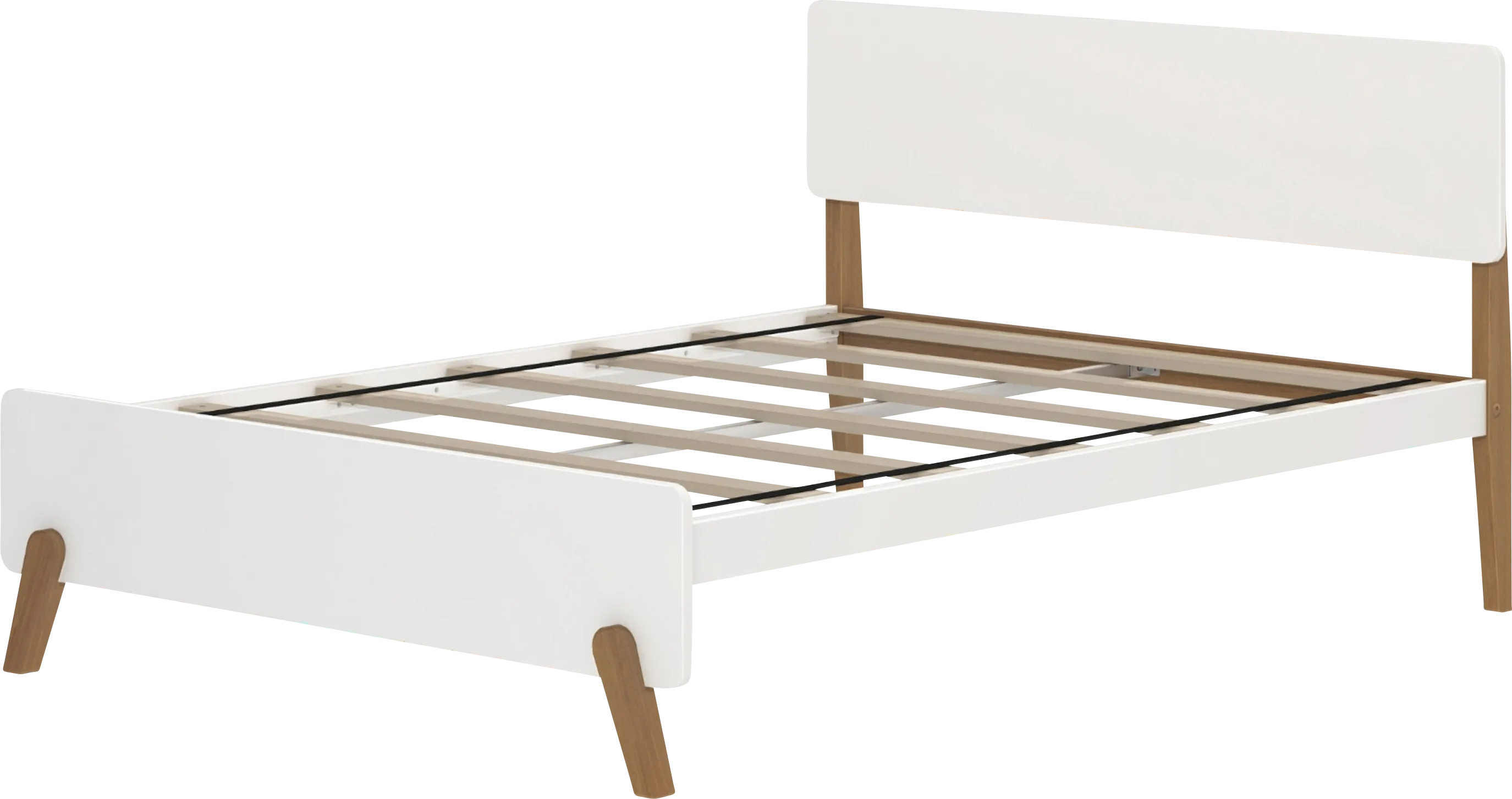 Kids Jirina White Pecan Full Bed - Thumbnail - Image 1