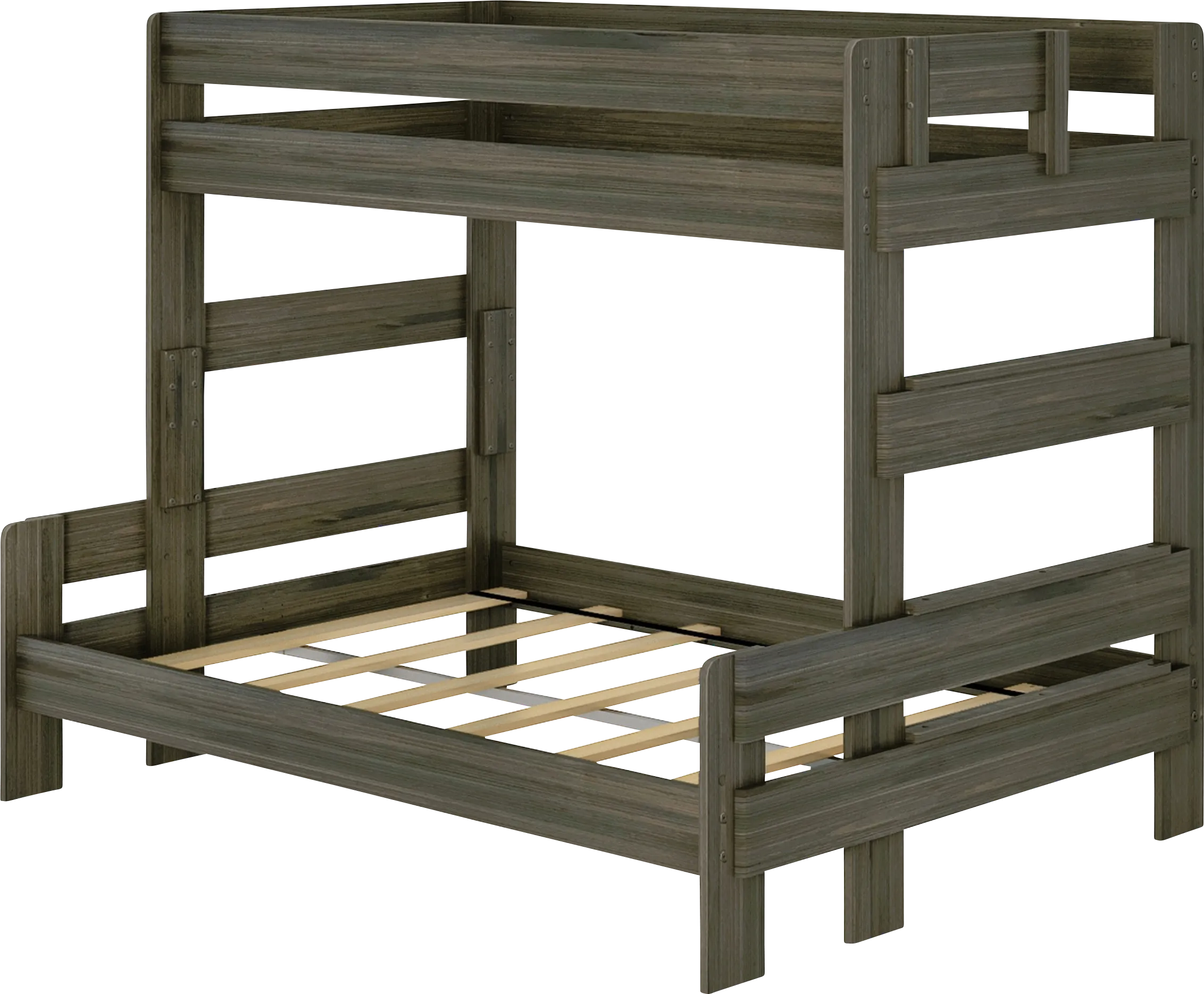 Kids Darja I Brown Twin/Full Bunk Bed - Thumbnail - Image 1