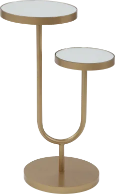 Agawam Gold Accent Table