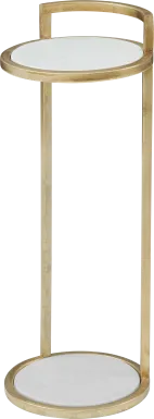 Deldorf Gold Accent Table