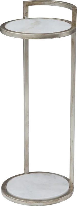 Deldorf Silver Accent Table