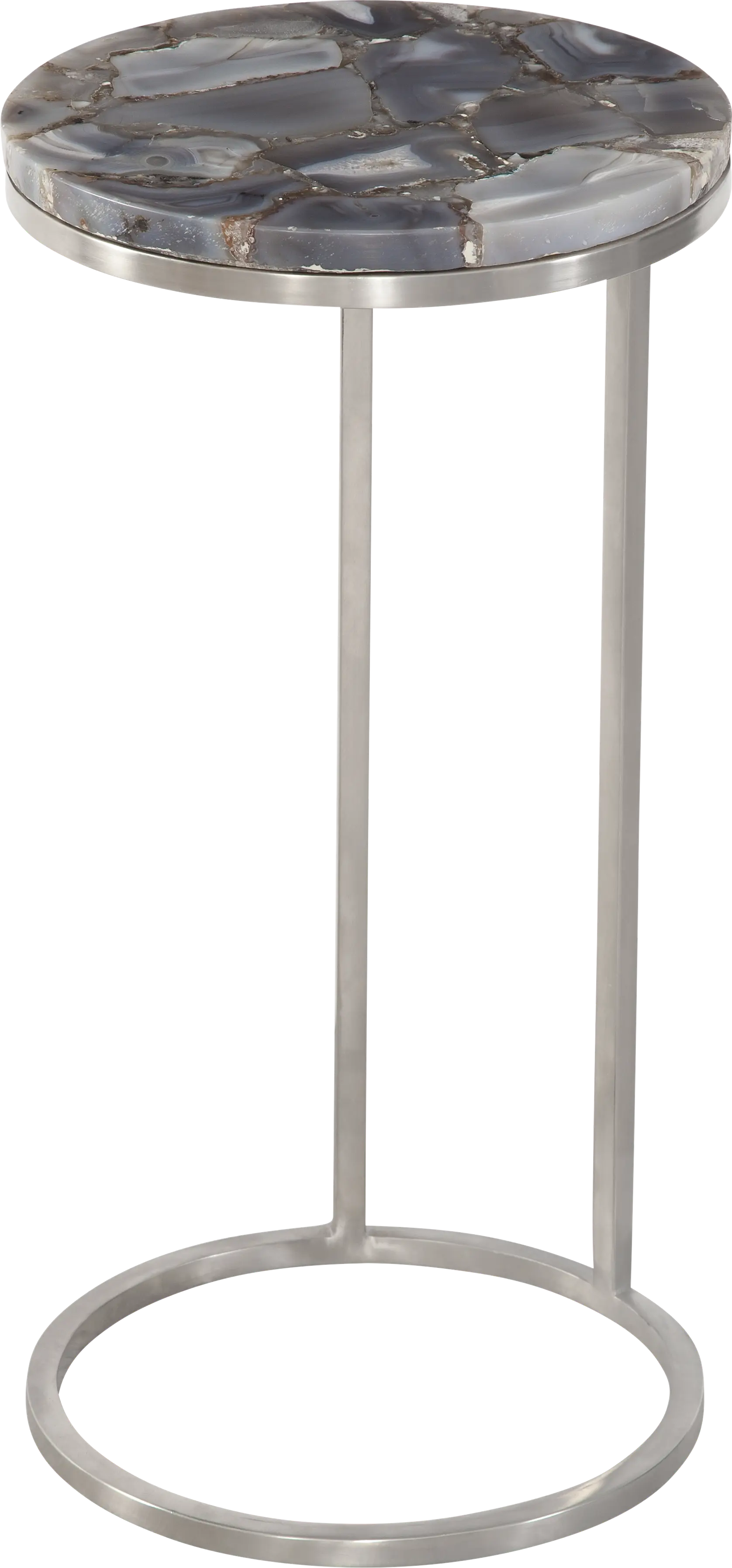Waumbeck Gray Accent Table