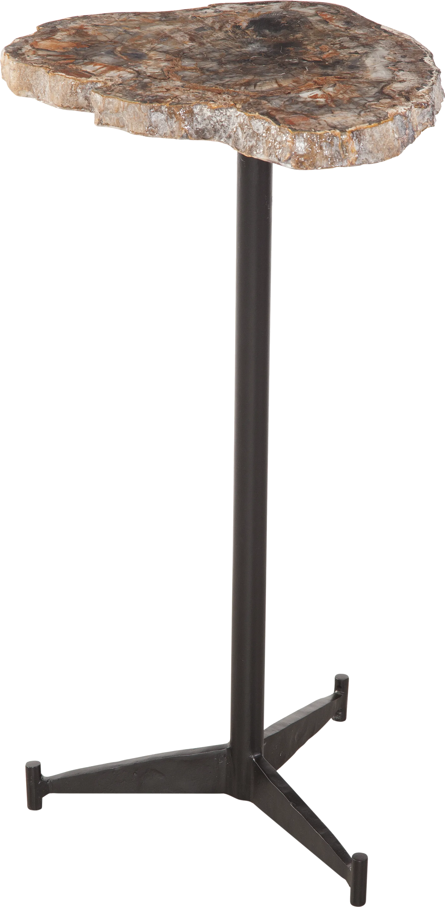 Wilgus Brown Accent Table - Thumbnail - Image 1