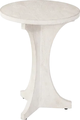 Welgate White Accent Table