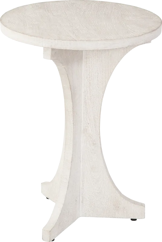 Welgate White Accent Table