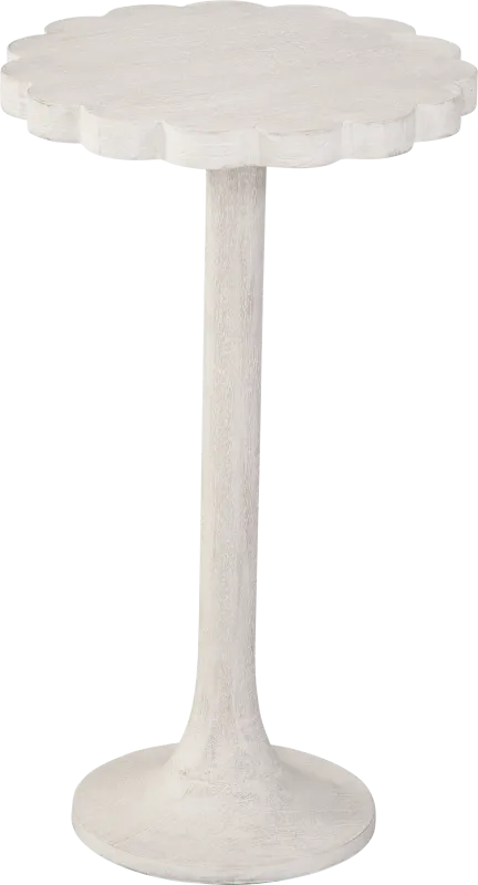 Anawan White Accent Table
