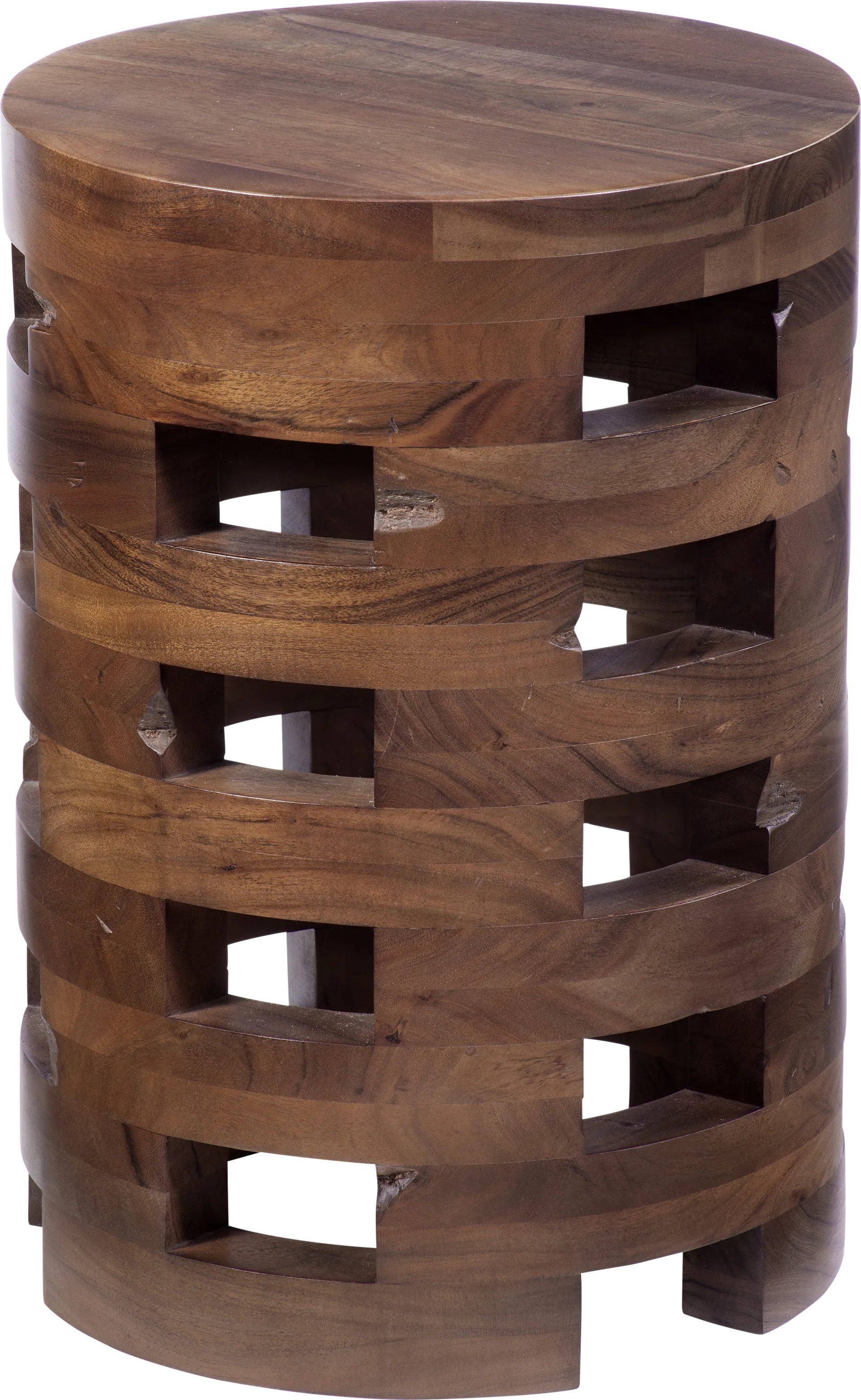 Larouche Brown Accent Table - Image 1