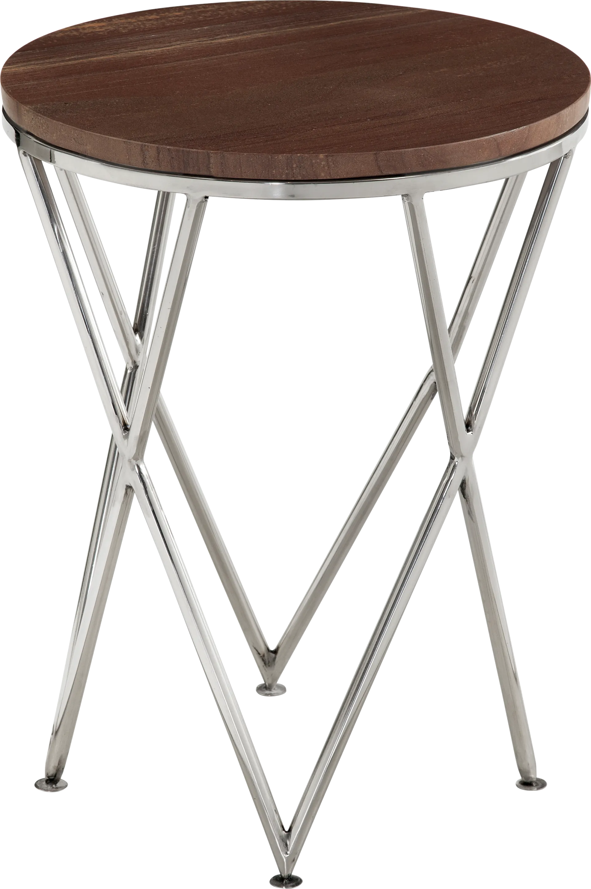 Stinziano Silver Accent Table - Image 1