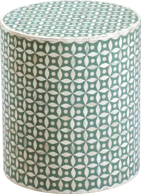Pyburn Green Accent Table