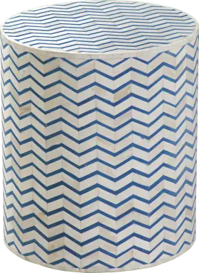 Saltonstall Blue Accent Table