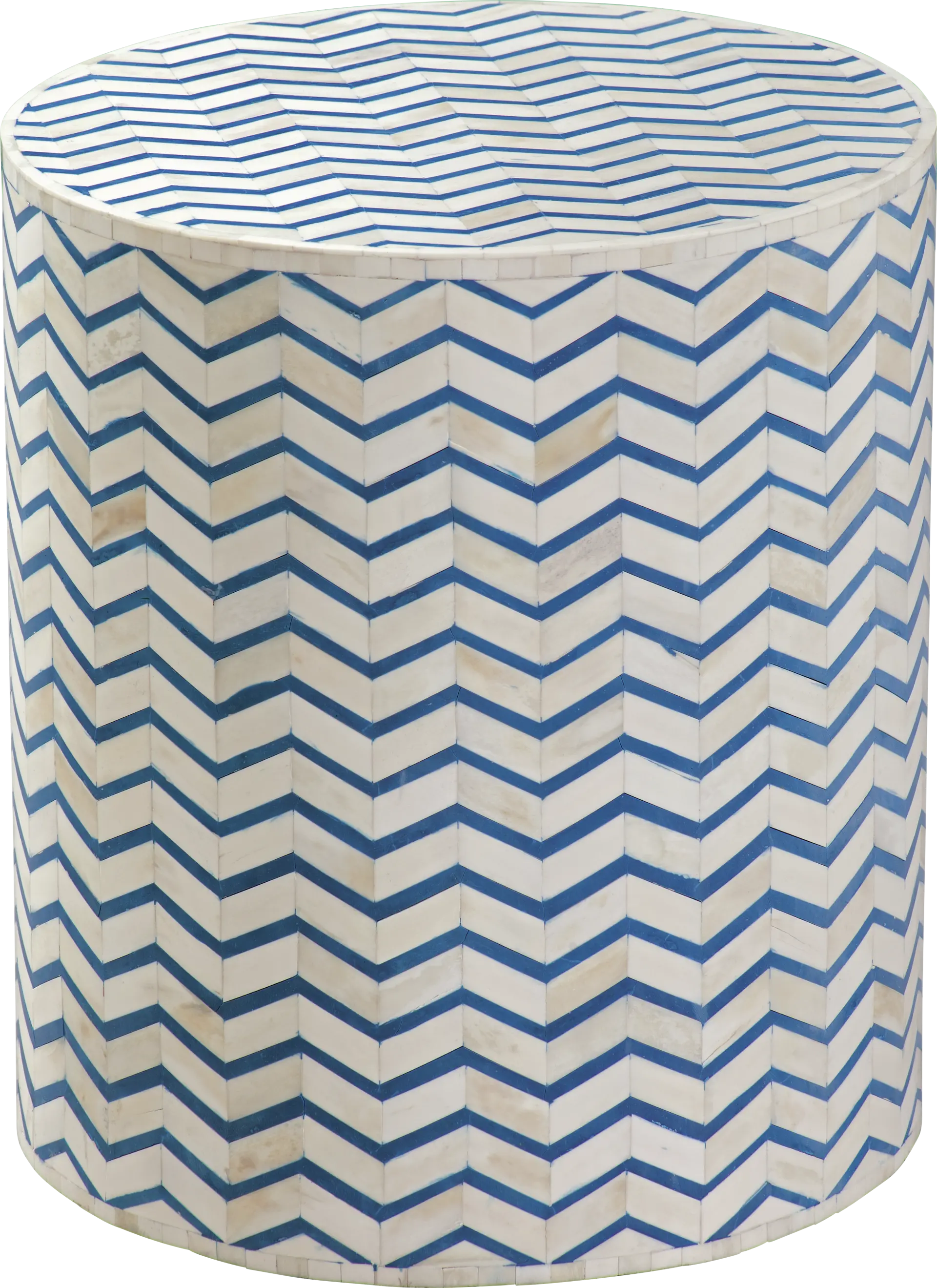 Saltonstall Blue Accent Table