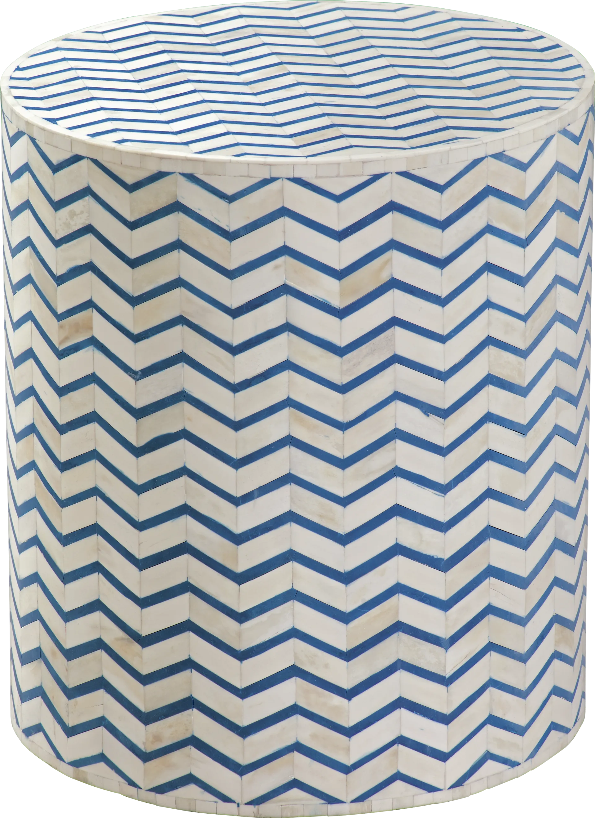 Saltonstall Blue Accent Table - Image 1