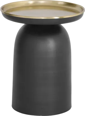 Dwonshire Black Accent Table