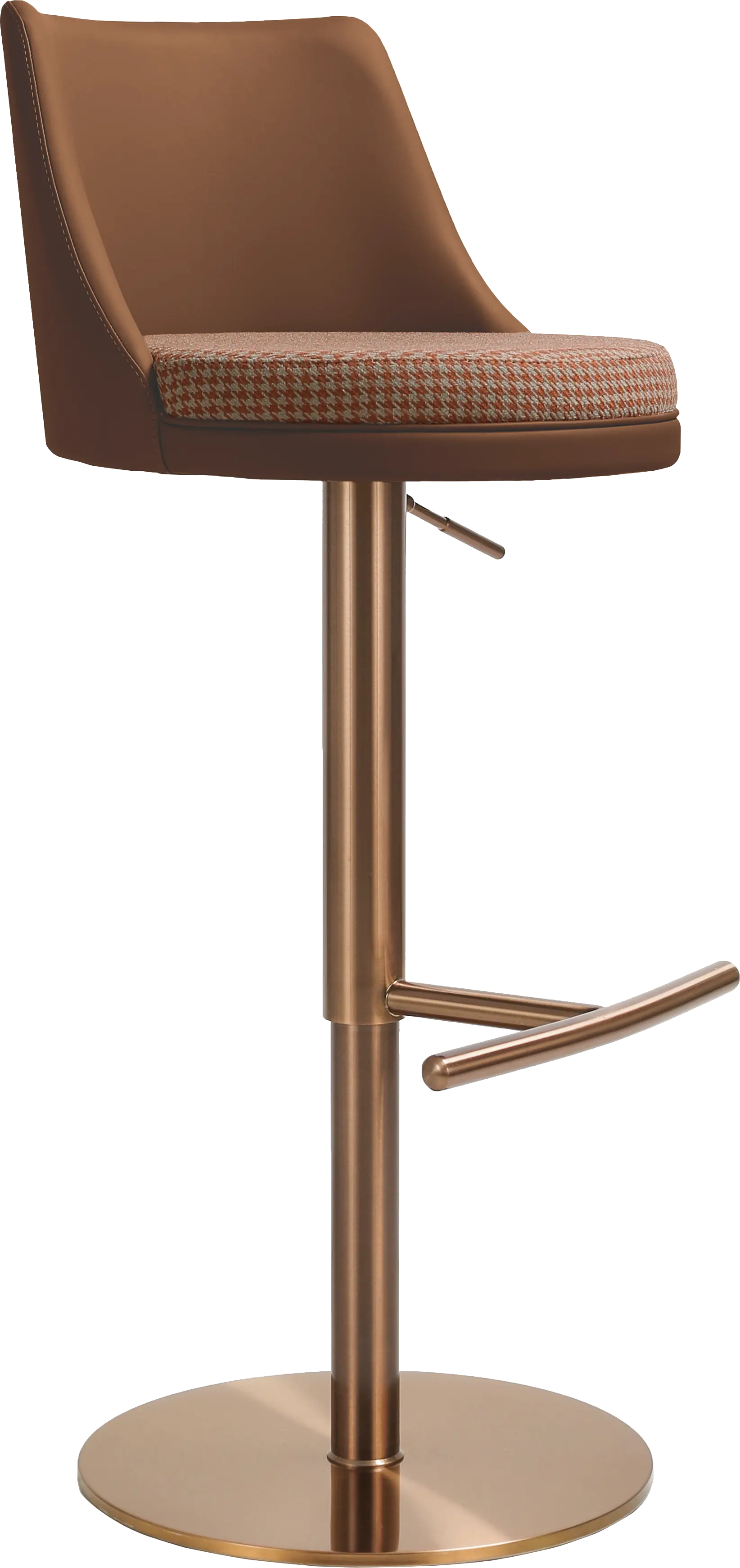 Balgreen Brown Swivel Barstool