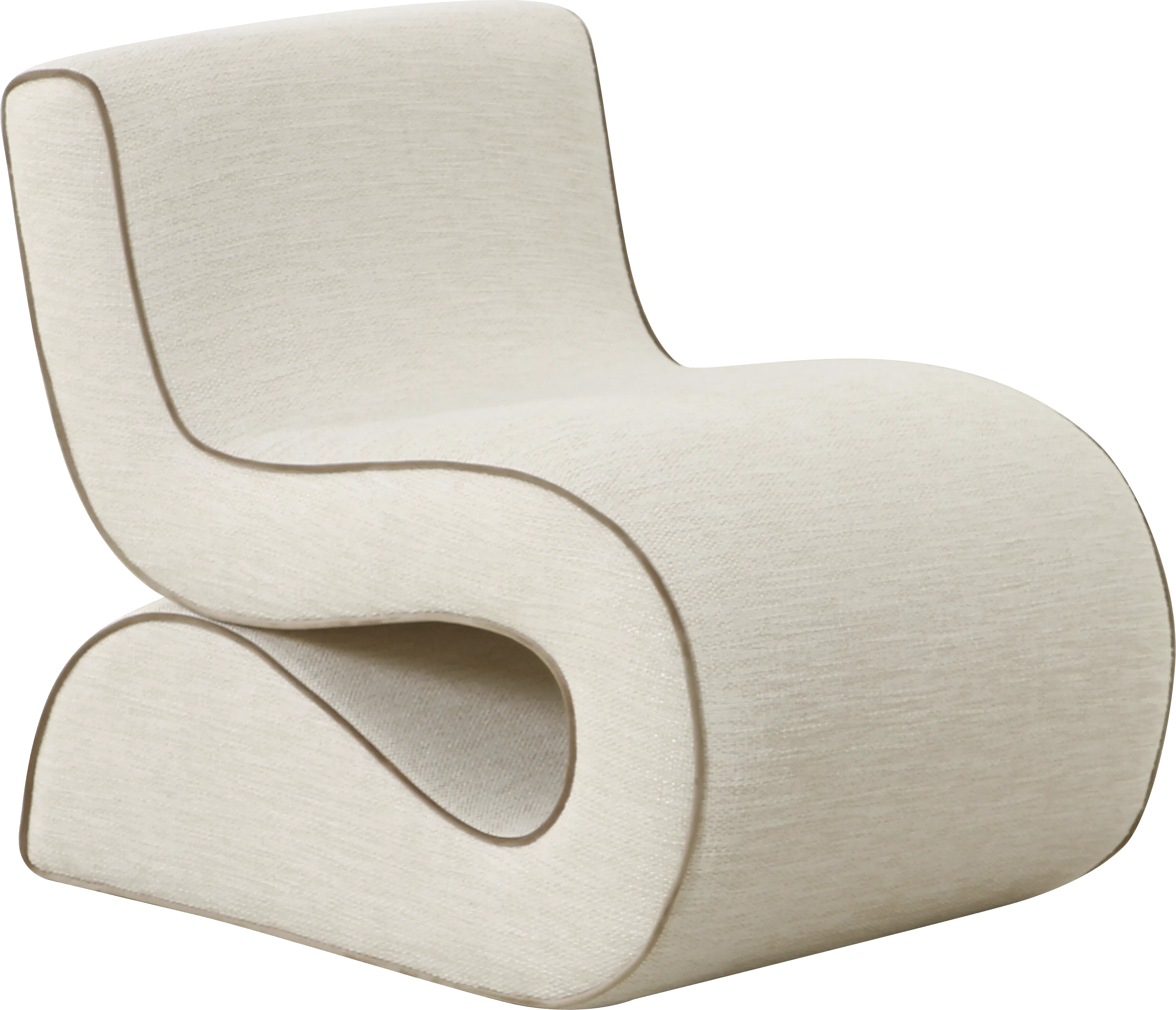 Rawding Cream Accent Chair