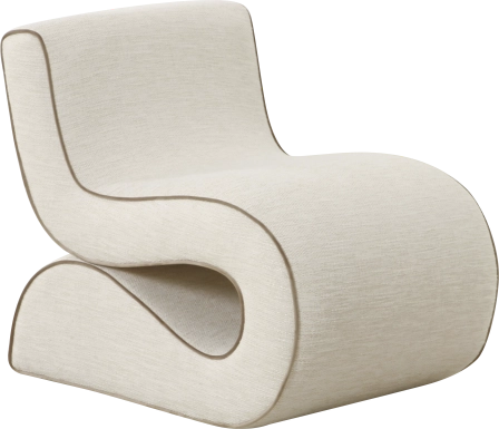Rawding Cream Accent Chair