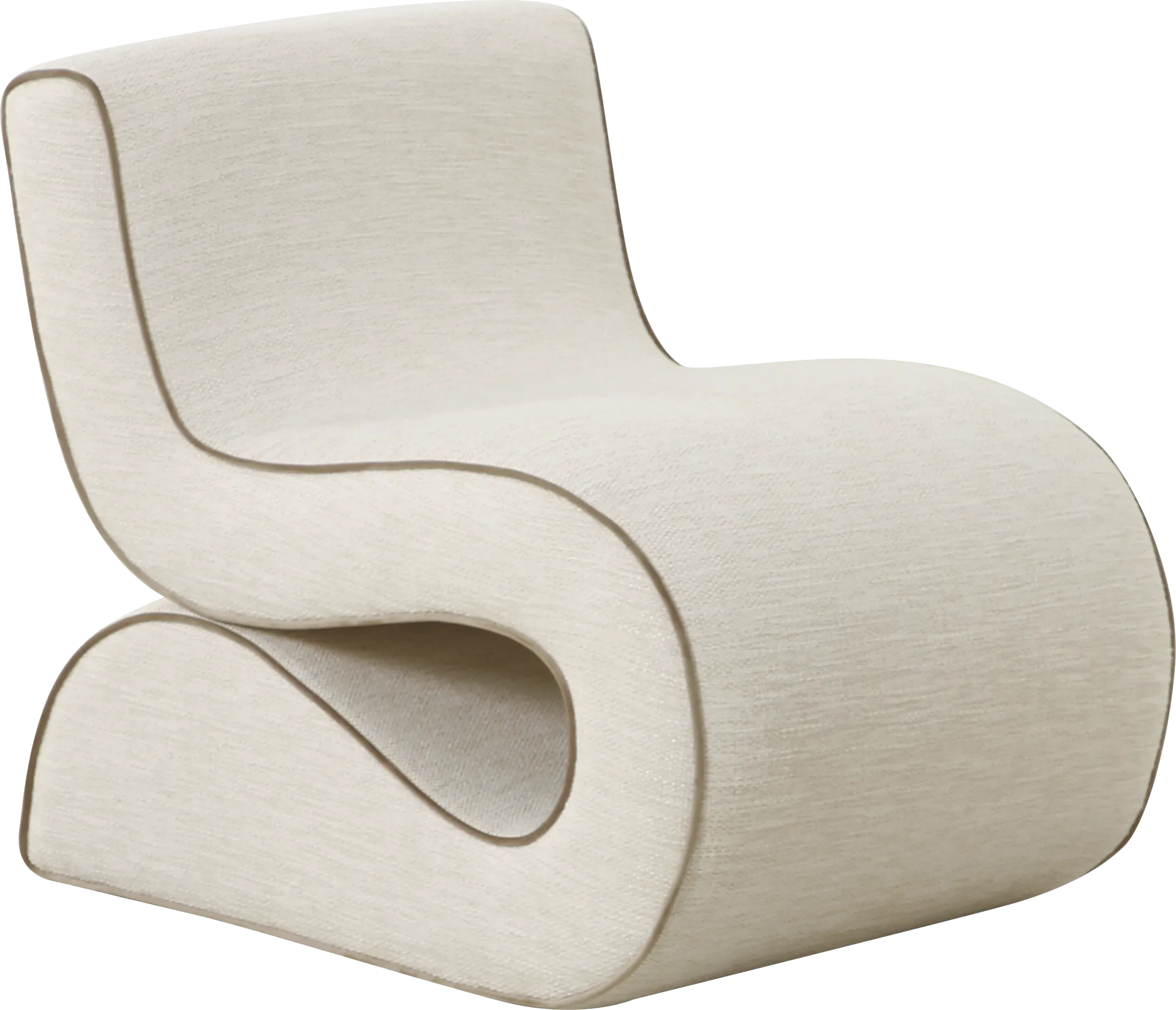 Rawding Cream Accent Chair - Image 1
