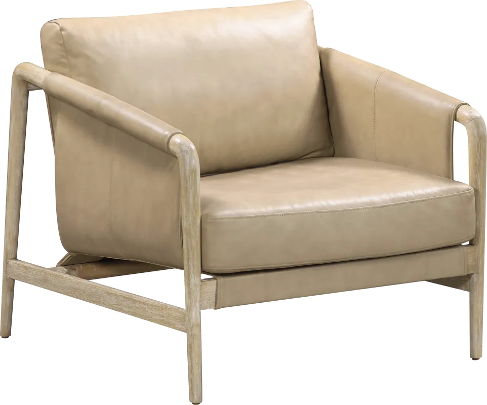Kyleigh Tan Accent Chair