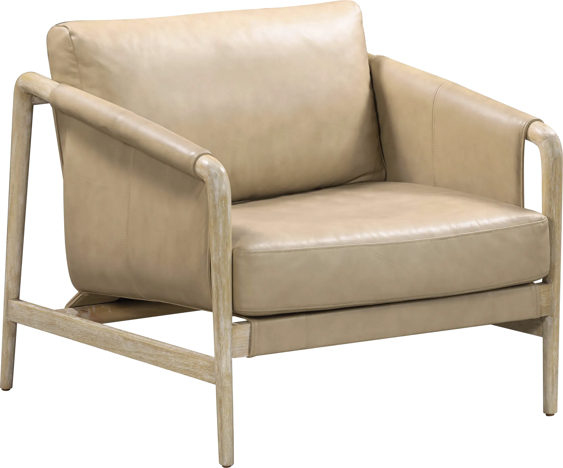 Kyleigh Tan Accent Chair - Image 1
