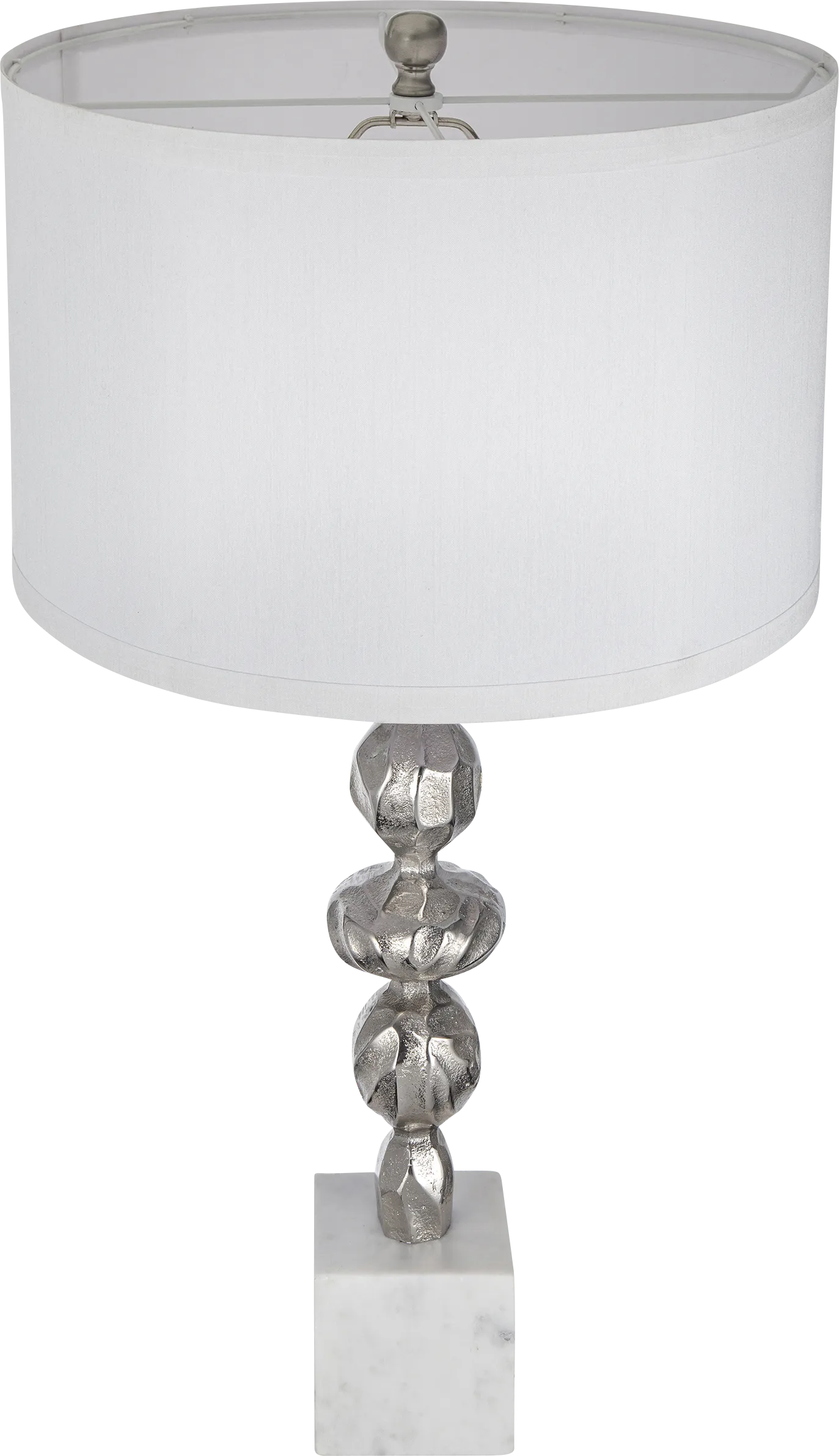Perdiz Gate Silver Lamp - Image 1