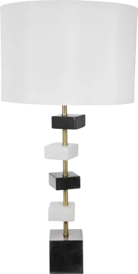 Zurraquin Avenue Black Lamp