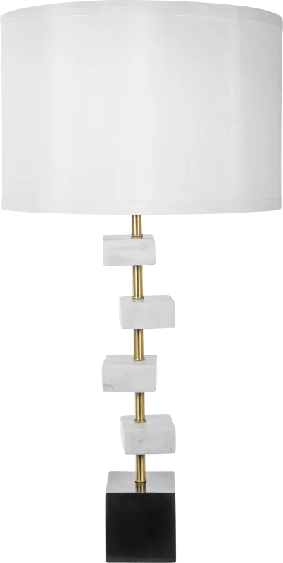 Zurraquin Avenue White Lamp