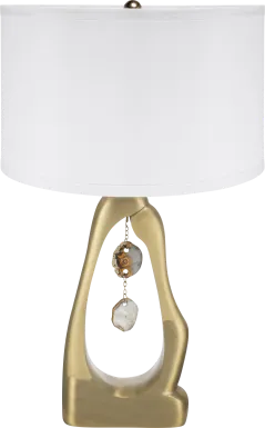 Lauder Cove Gold Lamp