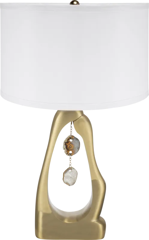 Lauder Cove Gold Lamp