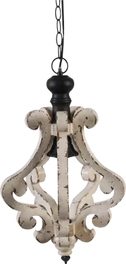 Osage Isle Cream Chandelier