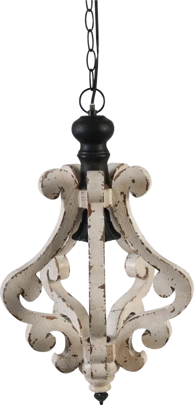 Osage Isle Cream Chandelier