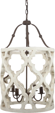 Peking Point White Chandelier