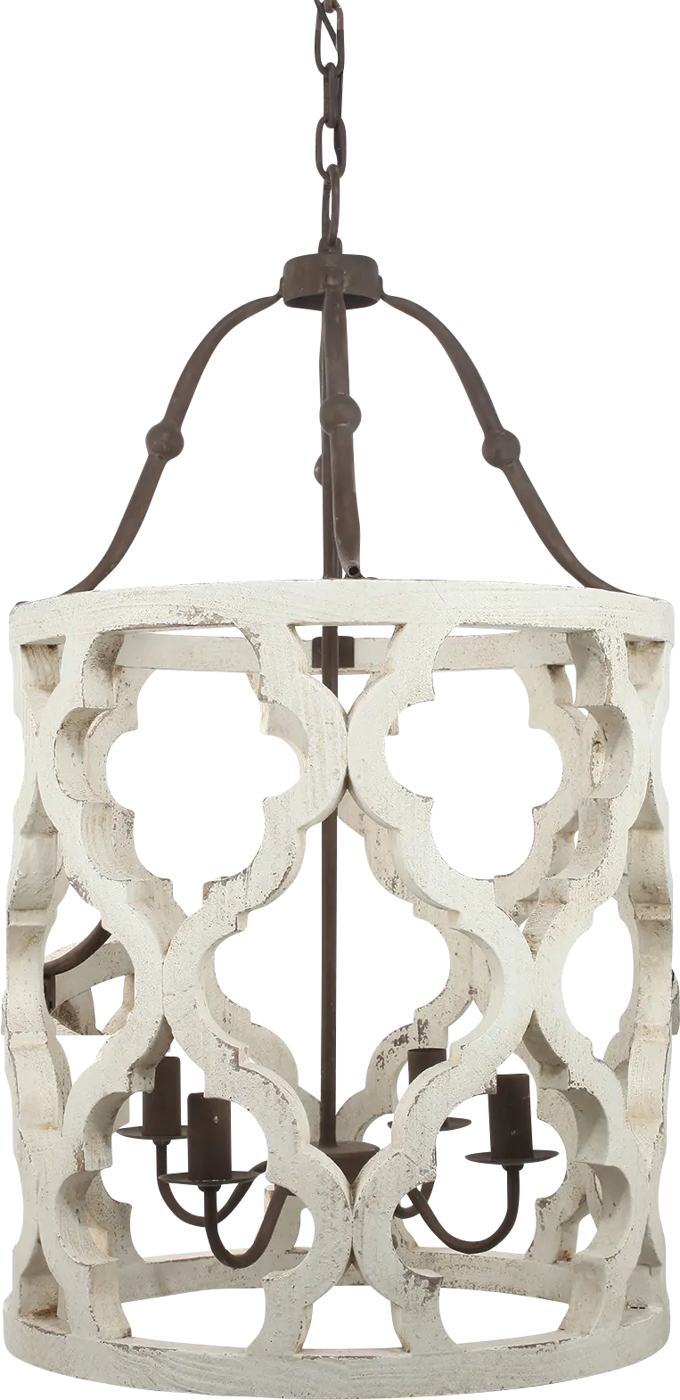 Peking Point White Chandelier