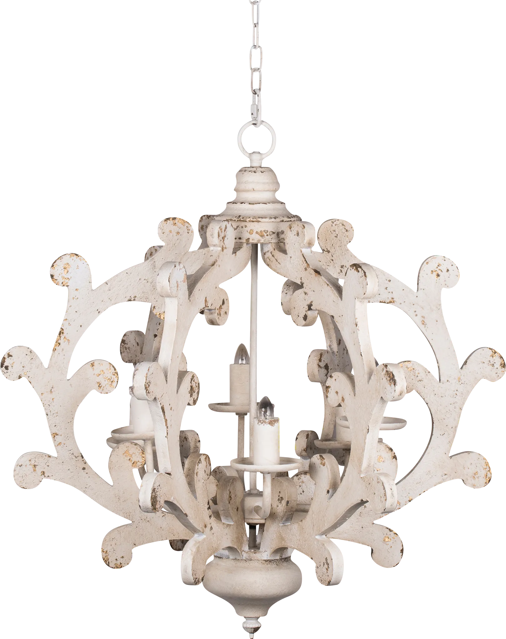 Thicket Cay White Chandelier - Thumbnail - Image 1