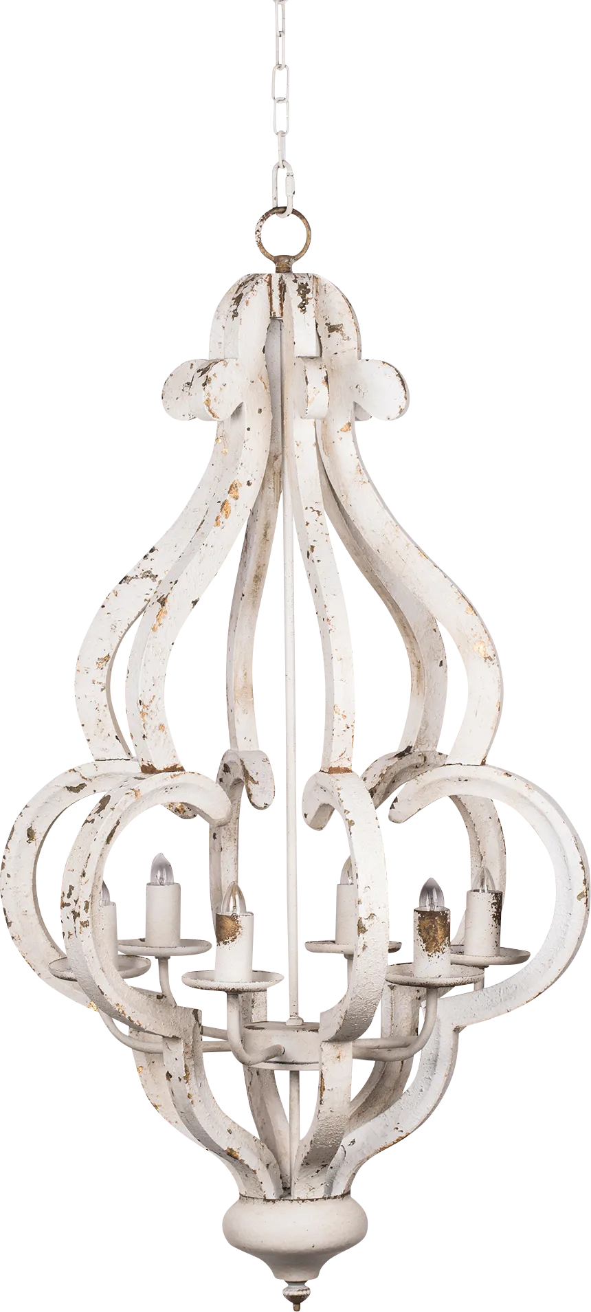 Ulrik Road Cream Chandelier - Image 1