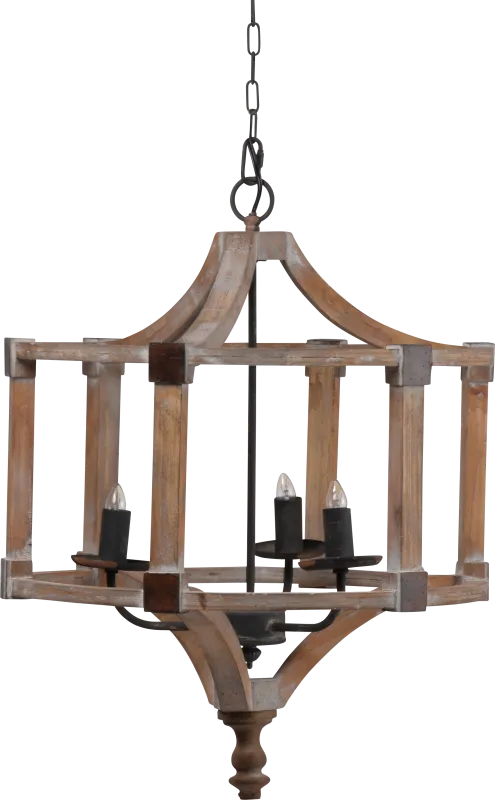 Saginaw Road Brown Chandelier
