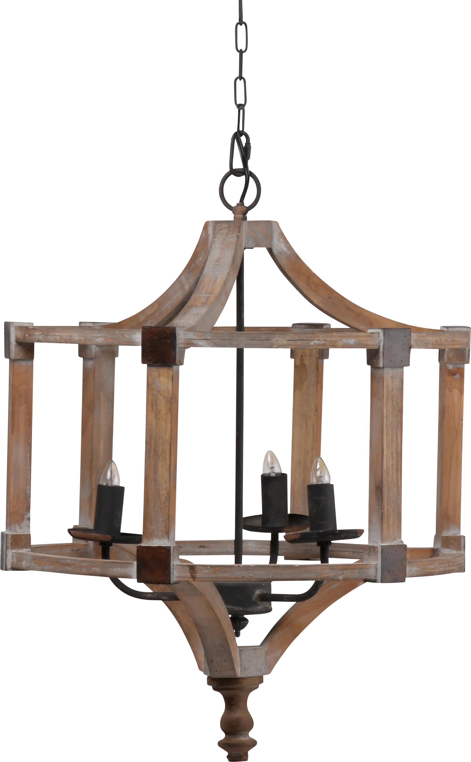 Saginaw Road Brown Chandelier - Image 1